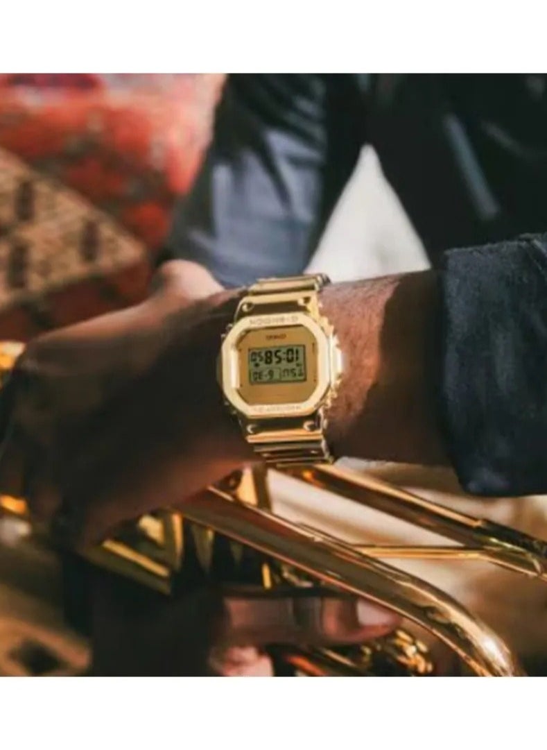 G-SHOCK G-SHOCK G-STEEL FINE METALLIC SERIES Gold Men's Watch Digital - GM-5600YMG-9DR  - Image 3