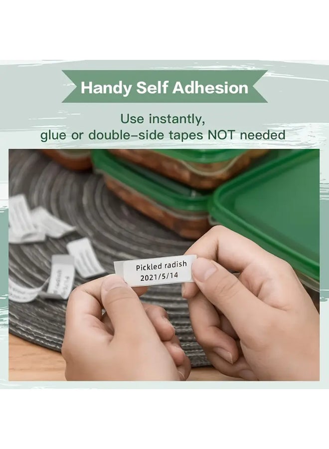 Marklife P15 Portable Thermal Label Printer, (Multiple Collocation White sticker), Wireless Mini Label Maker Machine Compatible with Smartphone Ios/Android for Gifts, Study Notes, Work Photos, Pictures, Memos, Name - Image 5