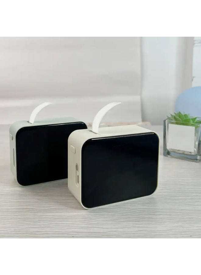 Marklife P15 Portable Thermal Label Printer, (Multiple Collocation White sticker), Wireless Mini Label Maker Machine Compatible with Smartphone Ios/Android for Gifts, Study Notes, Work Photos, Pictures, Memos, Name - Image 2