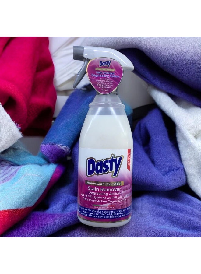 Dasty Dusty stain remover for colored clothes with grease removal action. Pre-treatment against tough stains - Italian made \ 700 ml - Image 2