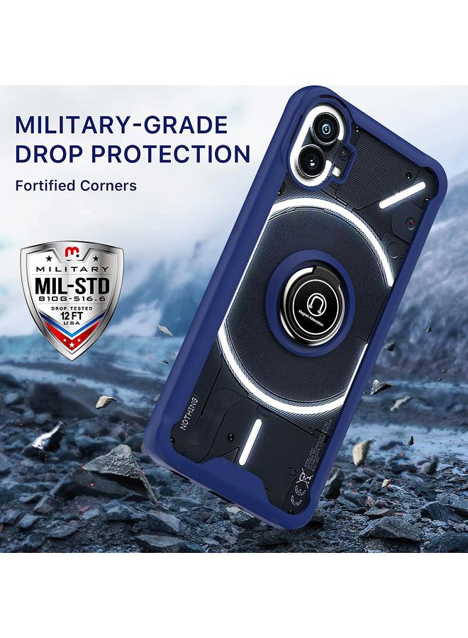 S-TOP Case For Nothing Phone 1 Q Shadow 1 Series TPU + PC Phone Case with Ring Holder - Image 5