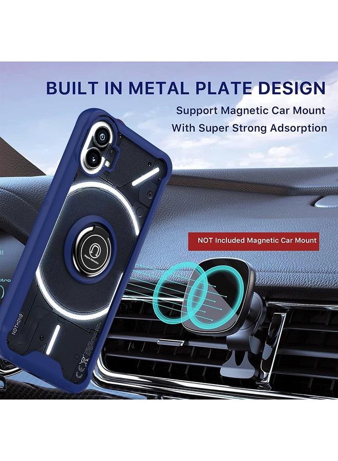 S-TOP Case For Nothing Phone 1 Q Shadow 1 Series TPU + PC Phone Case with Ring Holder - Image 4