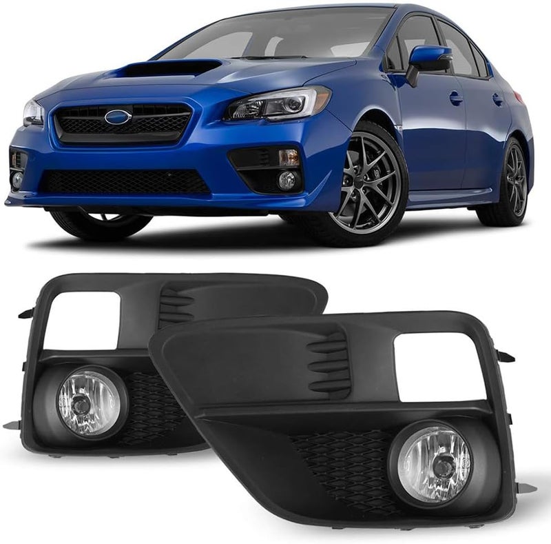 Winjet WJ30-0411-09 OEM Series Fog Lights for 2015-2017 Subaru WRX with Switch and Wiring Kit - Image 1