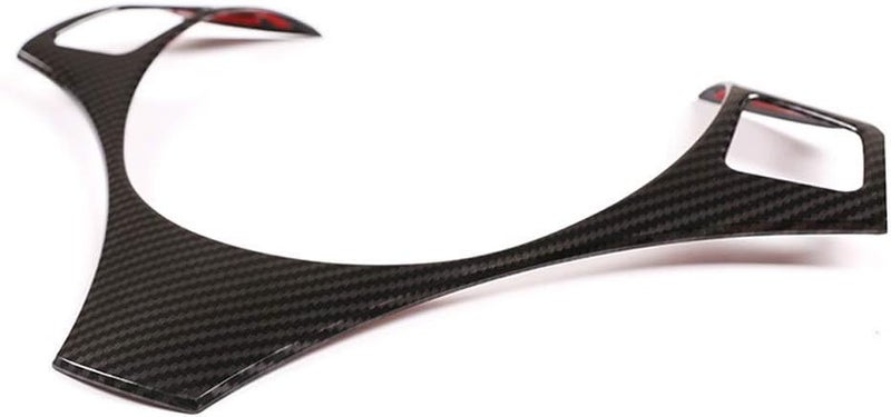 DEMULAX Carbon Fiber Steering Wheel Trim for BMW 3 Series - Image 2