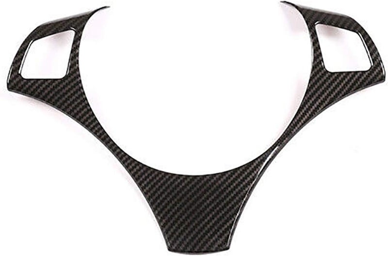 DEMULAX Carbon Fiber Steering Wheel Trim for BMW 3 Series - Image 1