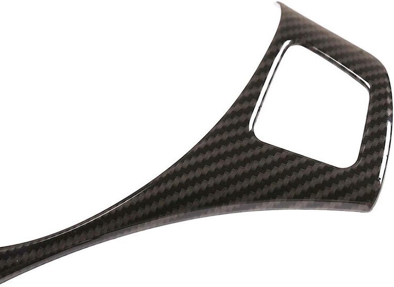 DEMULAX Carbon Fiber Steering Wheel Trim for BMW 3 Series - Image 3