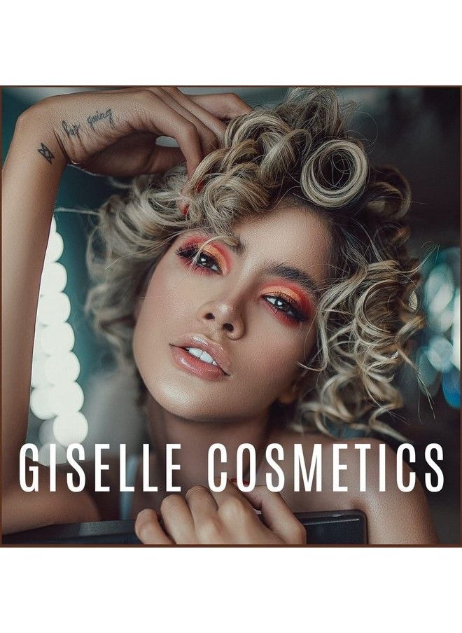 Giselle Cosmetics Loose Powder Organic Mineral Eyeshadow Coral Gold 3 gms  - Image 3