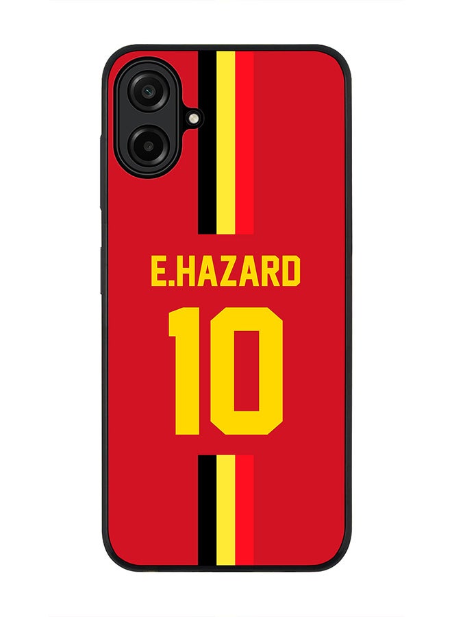 Stylizedd For Samsung Galaxy A07 4G Case,Slim fit Camera Protection, Shockproof Thin Phone cover  - Football - Belgium,  E.Hazard