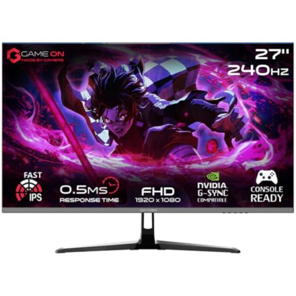 جايم أون شاشة جايم أون GOESP27240ips 27 بوصة مسطحة