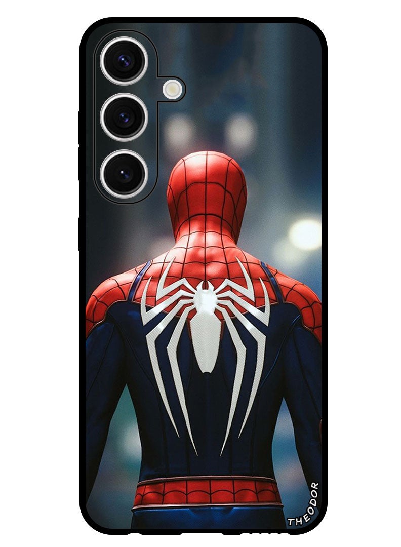 Theodor Protective Case Anti Scratch Shock Proof Bumper Cover For Samsung Galaxy S24 Spider Man Back - Image 1