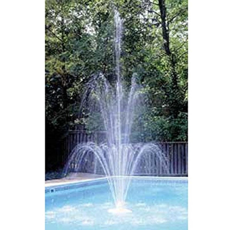 Swimline Easy to Attach Grecian Triple Tier Floating Swimming Pool Fountain Add Spark to Your Pool