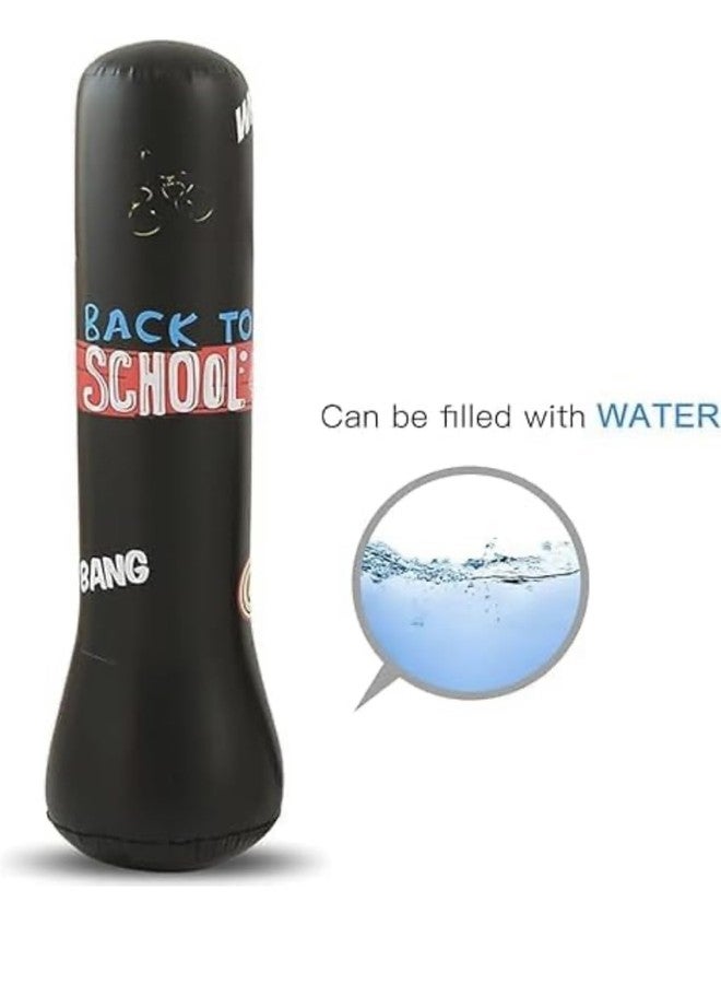richtots Premium Inflatable Punching Bag for Kids Adults, Punching Bag Karate Inflated Toy Gifts for Boys and Girls, Boxing Bag for Immediate Bounce-Back for Taekwondo, Relieve Pent Up Energ 150 cm - Image 2