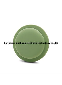Applicable To For Apple Airtag Silicone Protective Case For Apple Locator Tracker Portable Anti-lost Protective Case-Color:Avocado Green