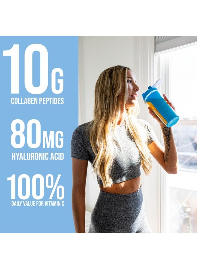 Rule 1 Proteins Rule 1 Collagen Peptides Powder - Hydrolyzed Bovine Collagen, Hyaluronic Acid, and Vitamin C. Supports Hair, Skin, & Nails (50 Servings, Unflavored) - Image 2
