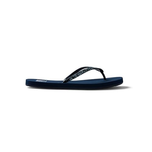 Reef Stargazer Womens Beach Flip Flop, Super Lightweight and Soft Footbed, Thin Glitter Strap, Mermaid, 7 - Image 5
