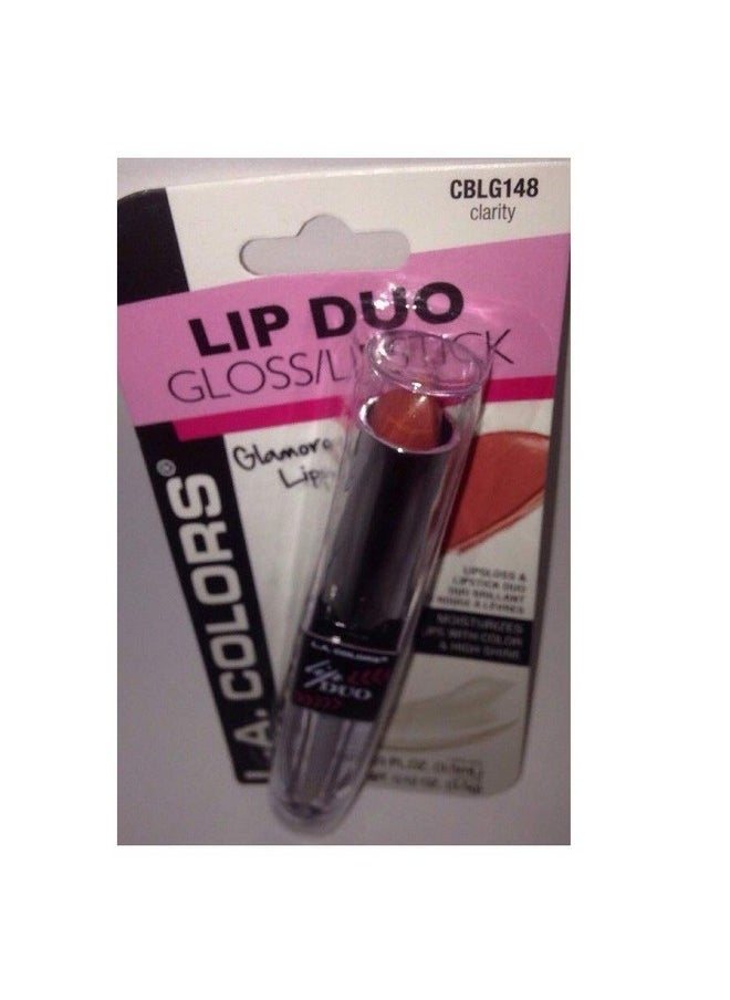 LA Colors L.A.Colors Lip Duo Gloss/Lipstick Cblg148 Clarity  - Image 3