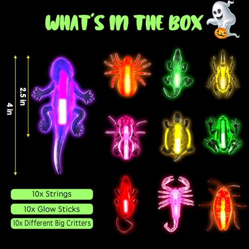 JDSTY Easter Party Favors Glow Sticks for KidsGlow Sticks Easter Glow in the Dark Party Supplies Christmas Stocking Stuffers Party Favors Gifts Games - Image 5