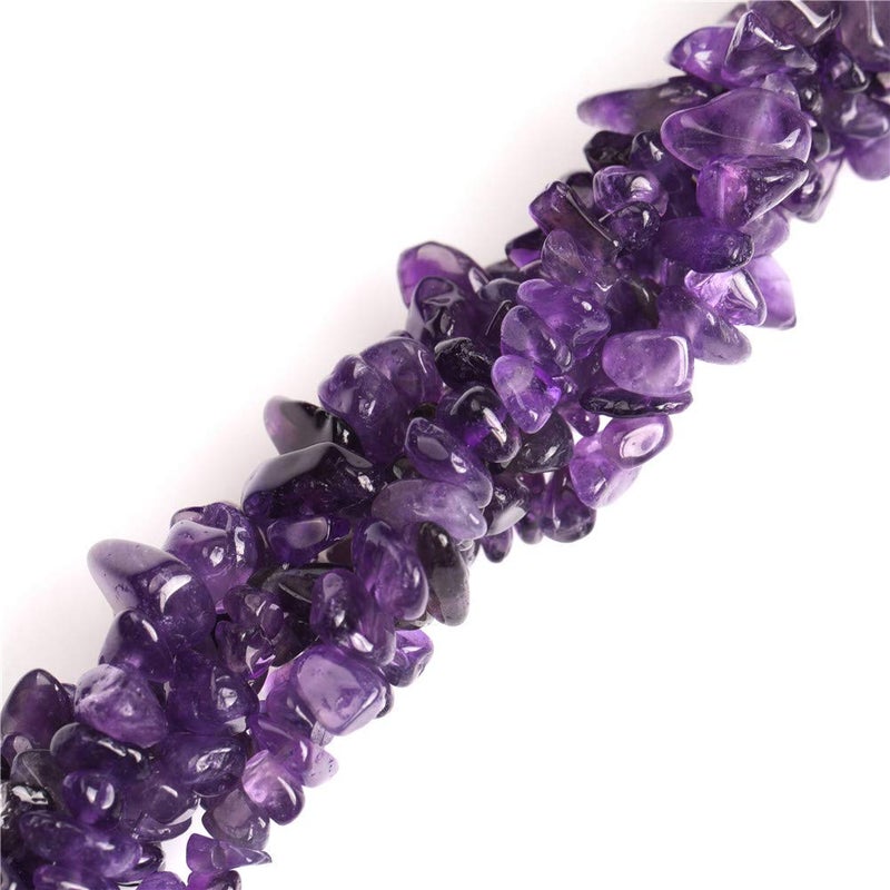 68mm Amethyst Beads Natural Stone Gravel Gemstone Chips Beads for Jewelry Making 34 JOE FOREMAN