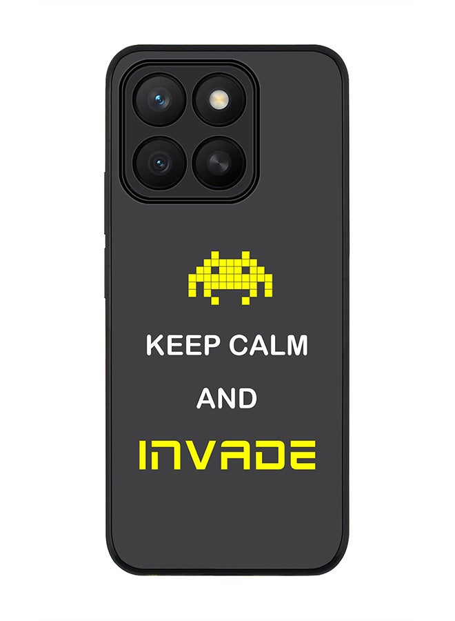 Stylizedd For Honor X8c Case,Slim fit Camera Protection, Shockproof Thin Phone cover  - Keep Calm And Invade