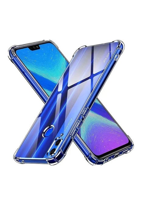 Case Clear for Huawei Y9 2019 TPU Four Corners Cover Transparent Soft