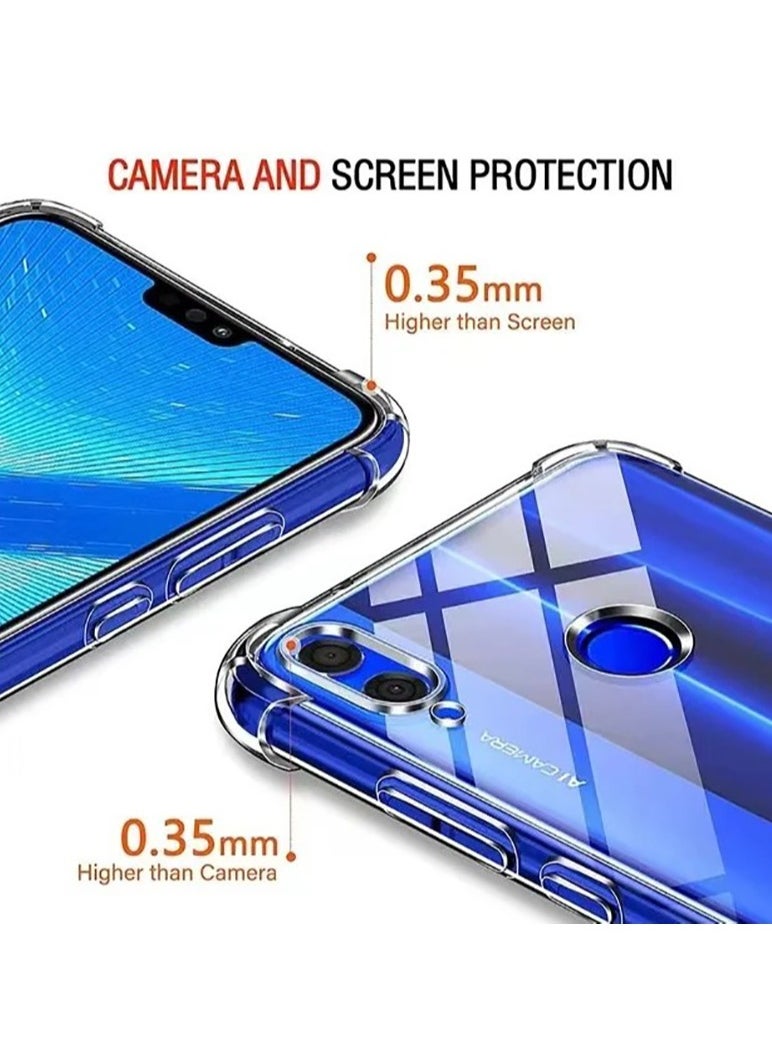 Case Clear for Huawei Y9 2019 TPU Four Corners Cover Transparent Soft  - Image 5