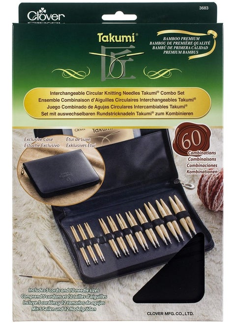 Takumi Combo Interchangeable Circular Knitting Needles
