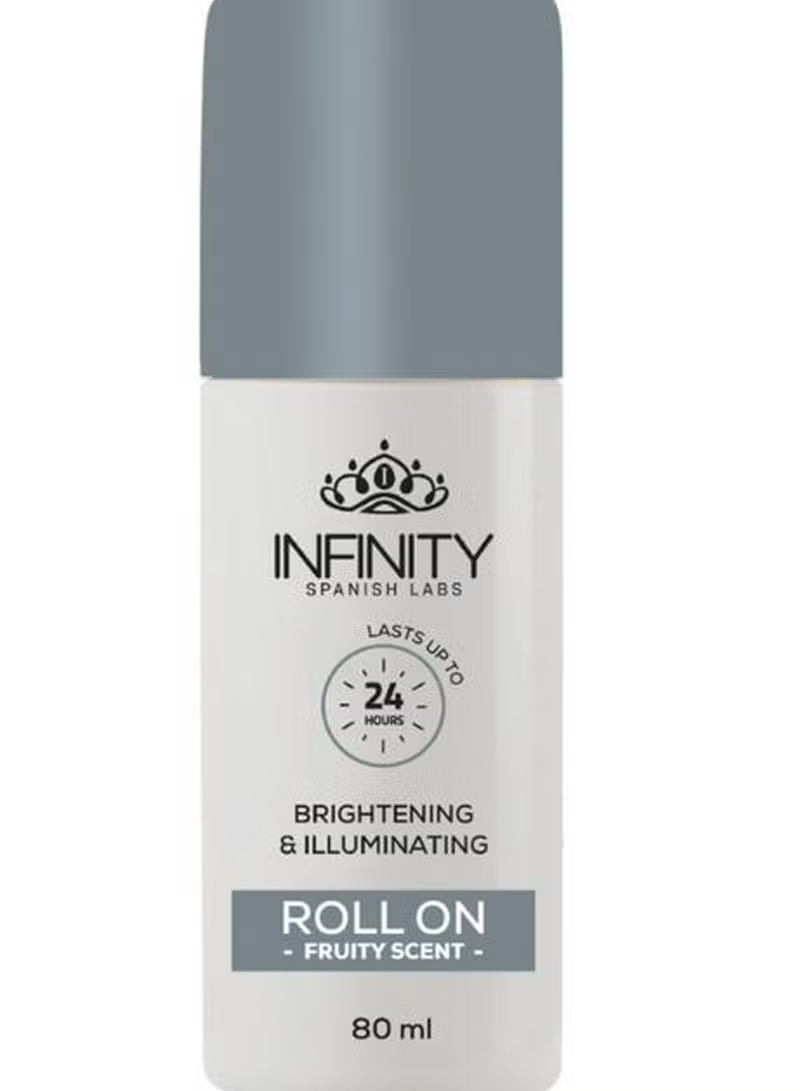 إينفينيتي إنفينيتي رول أون لتفتيح البشرة برائحة الفواكه 80 مل