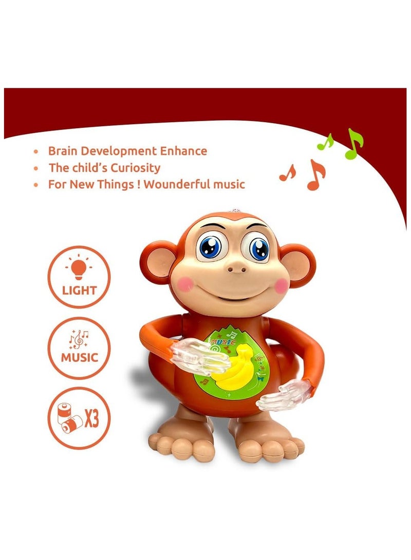 TOY GARDEN "Dancing Monkey Toy – Early Learning Musical Toy with Lights, Music & Fun Movements – Educational Gift for Toddlers, Preschool Kids" - Image 2