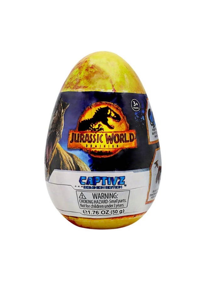 JURASSIC WORLD Jurassic CAPTIVZ  Dominion Edition Slime Egg 24pcs