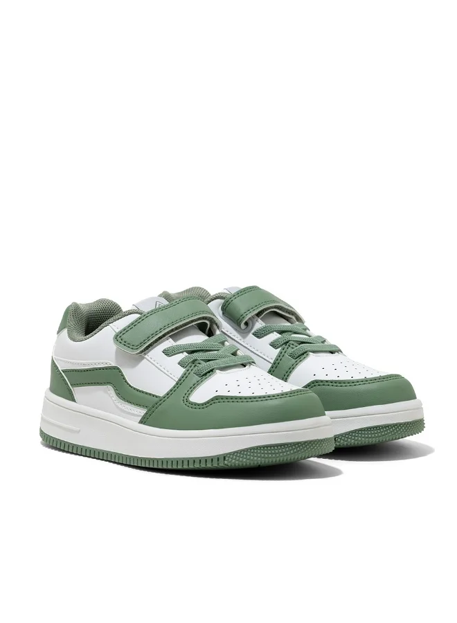 Kids Sneakers for Boys & Girls, Lightweight Low-Top Casual Sports Shoes with Adjustable Strap - AMICA