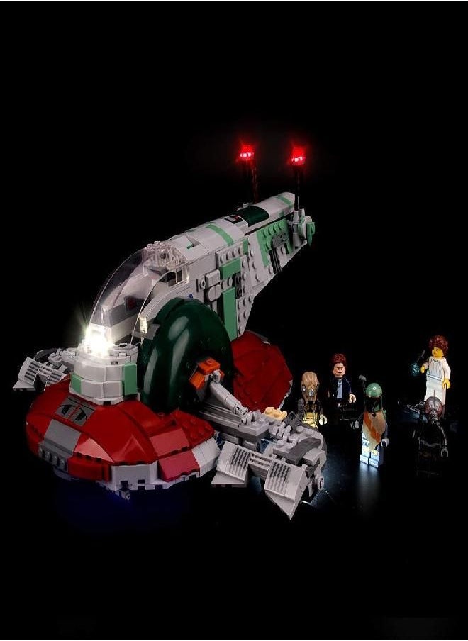BRIKSMAX - BRIKSMAX Led Lighting Kit for Star Wars Slave I - Compatible with Lego 75243 Building Blocks Model- Not Include The Lego Set - Image 1