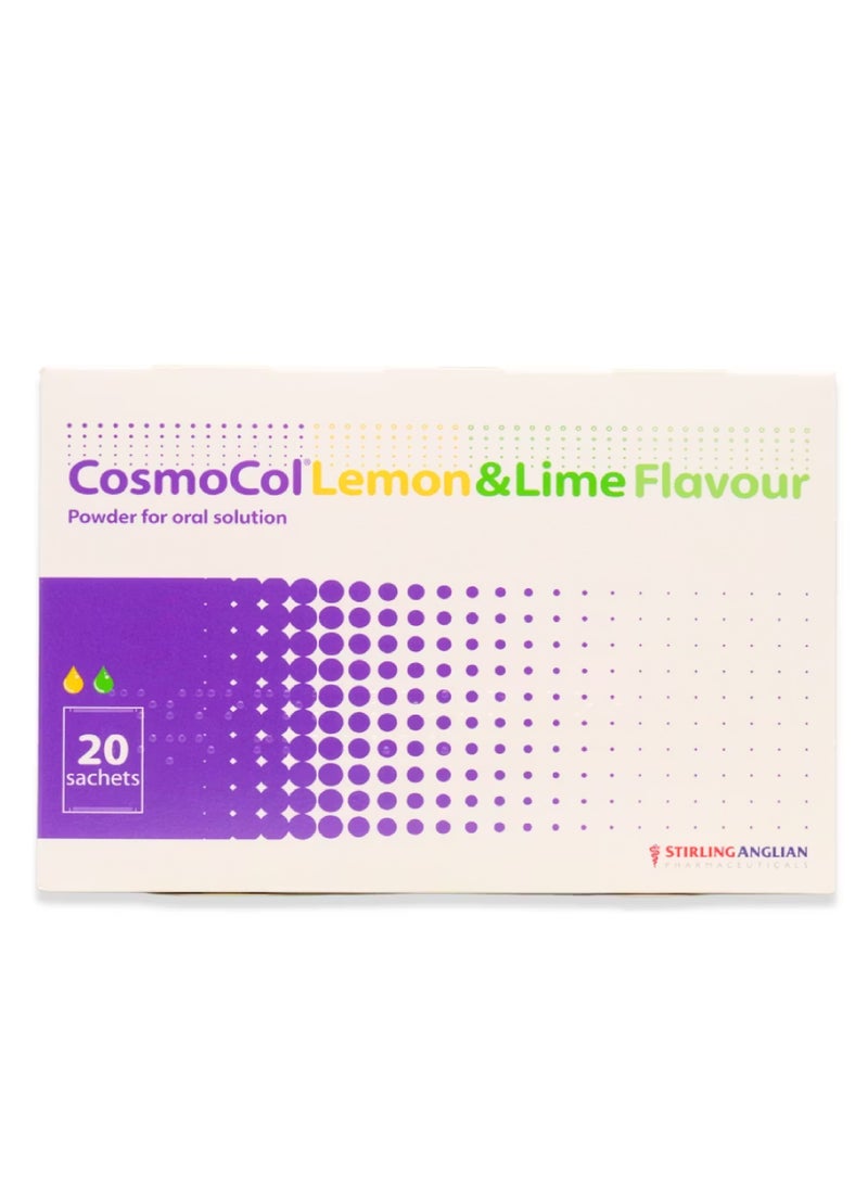 CosmoCol Lemon & Lime Flavour 20 Sachet