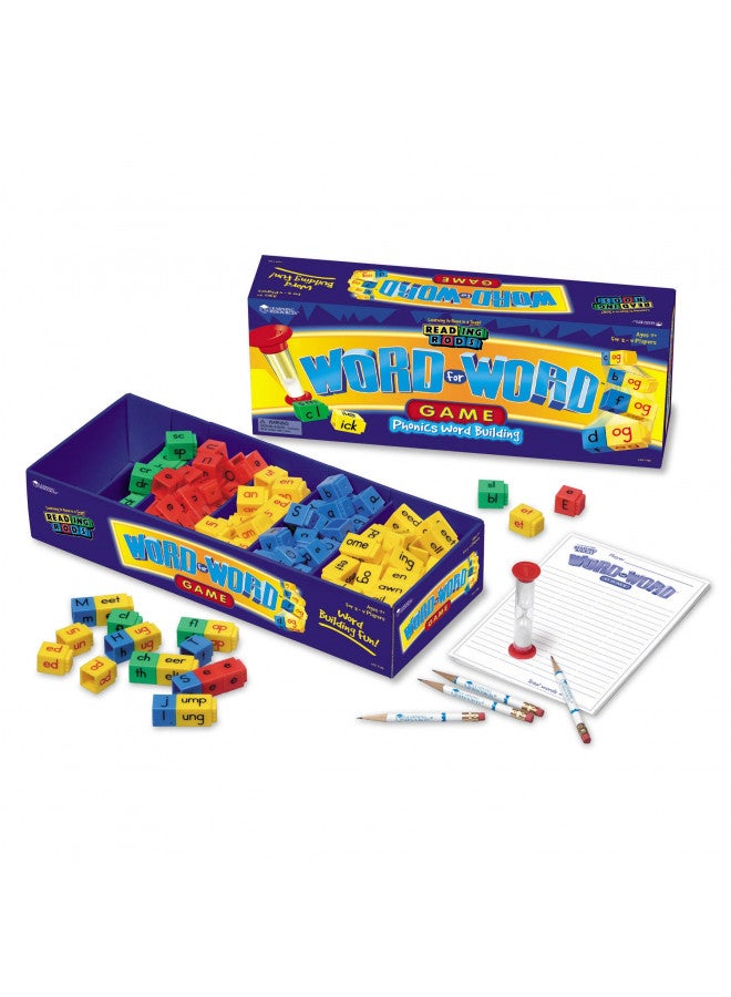 Learning Resources Learning Resources Word for Word Phonics Game - 2-4 Player, Ages 7+ Word Building Game for Kids, Board Games for Kids, Develops Vocabulary Skills - Image 1