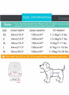 KASTWAVE Cat Harness and Leash Set for Walking Cat and Small Dog Harness Soft Mesh Puppy Adjustable Vest with Reflective Strap Comfort Fit for Pet Kitten Puppy Rabbit  - Image 4