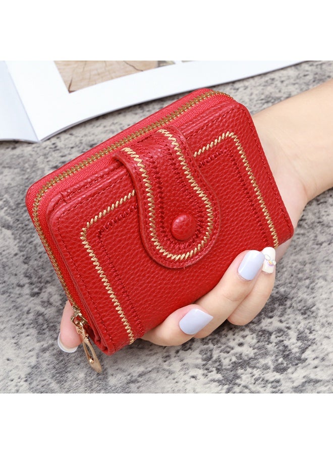 Mark Fairwhale New Fashionable Multi Functional Multi Card Large Capacity Zero Wallet 