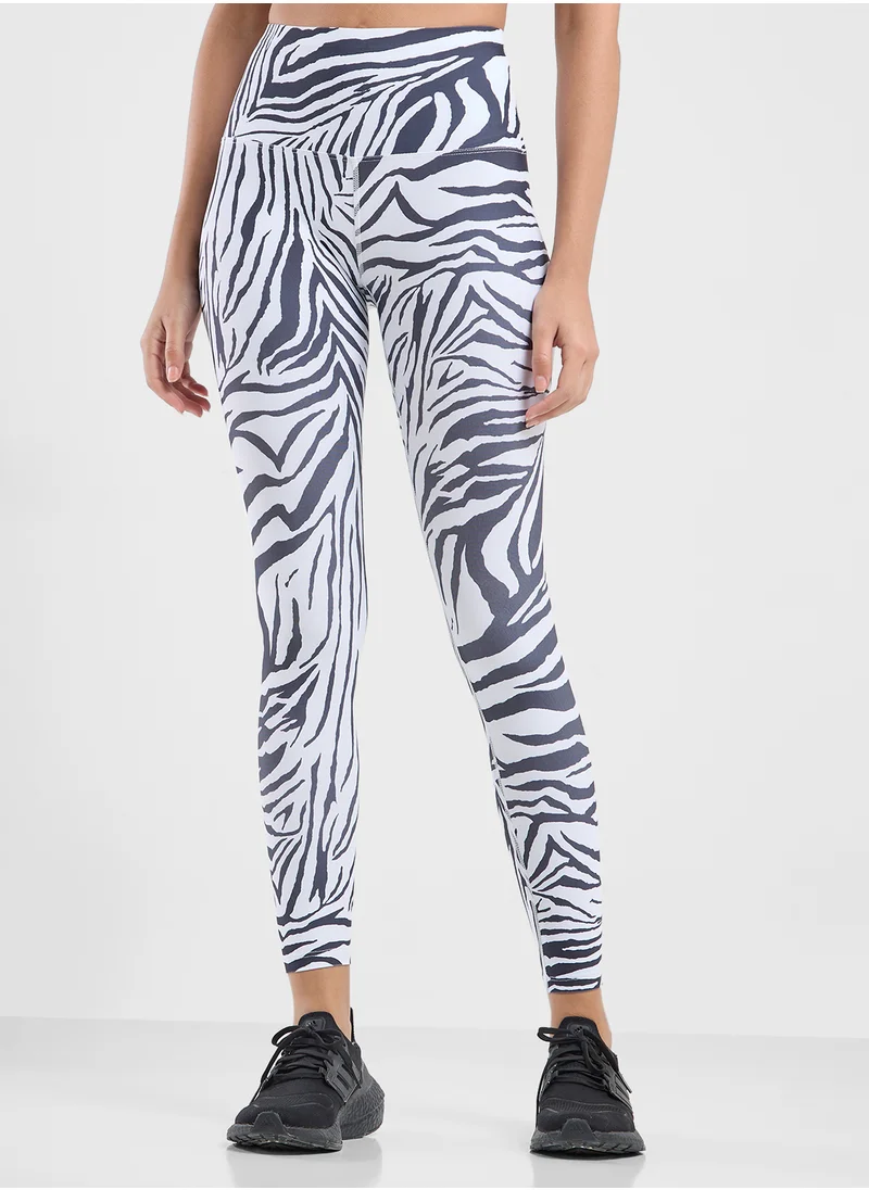 فورورد High Waist Animal Print Leggings