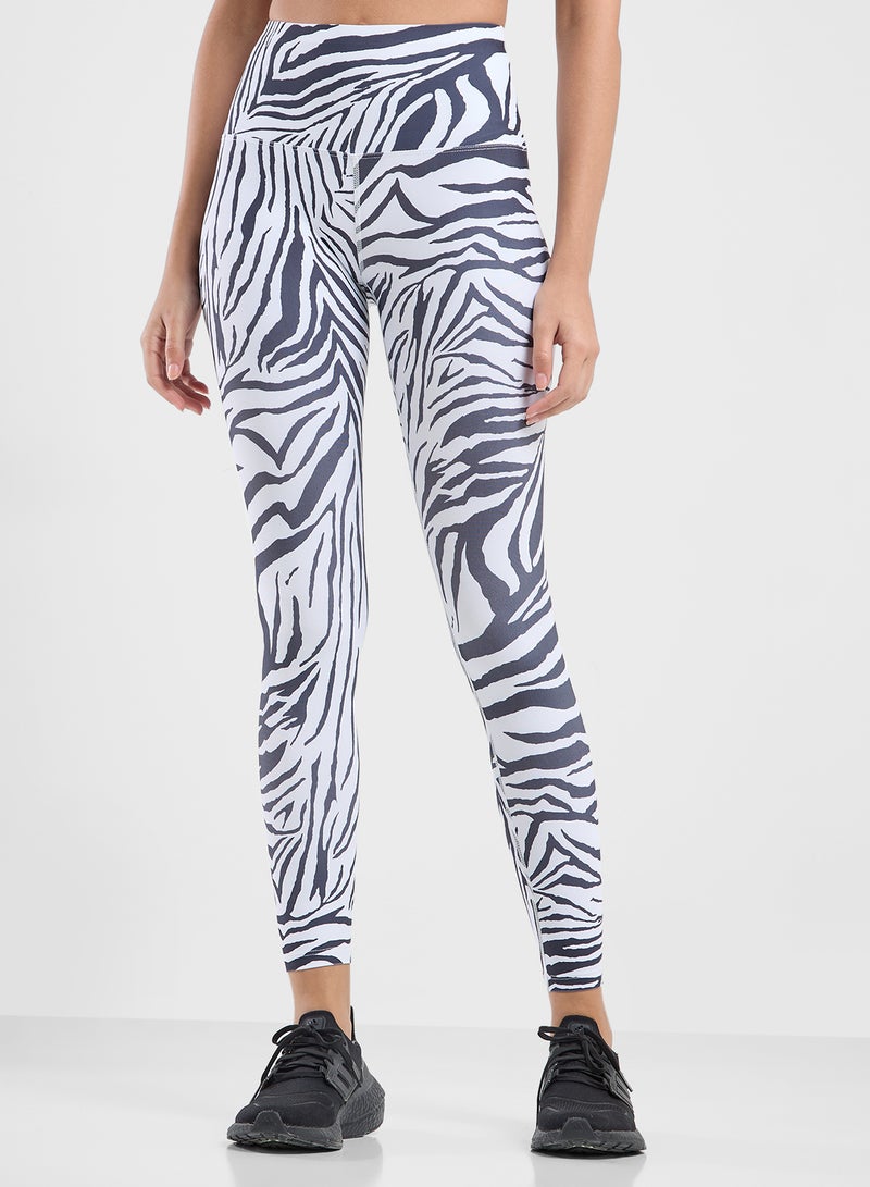 FRWD High Waist Animal Print Leggings  - Image 2