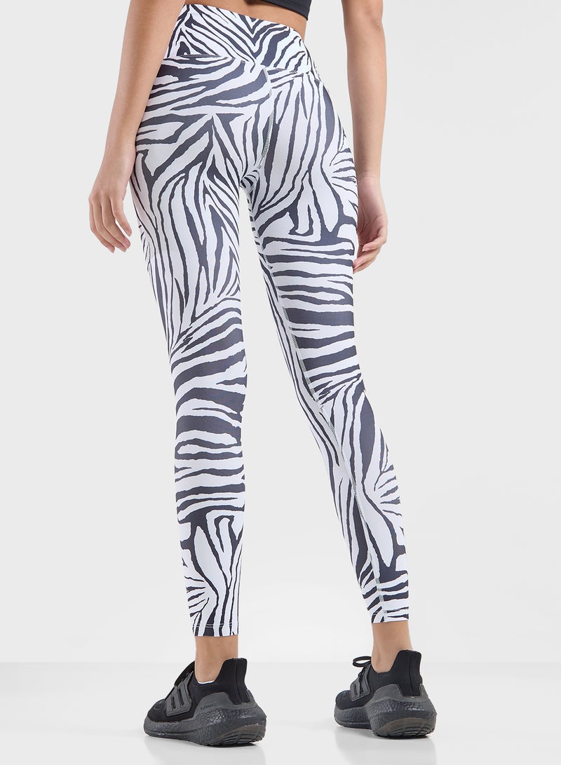 FRWD High Waist Animal Print Leggings  - Image 3