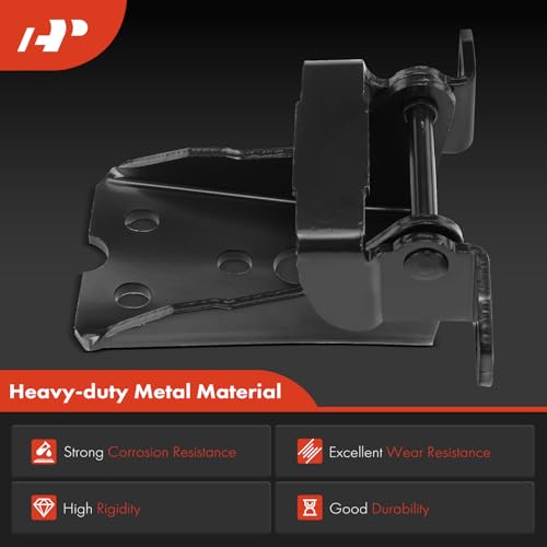 A-Premium Door Hinge Assembly Compatible with Ford F-150 Bronco 1980-1996, F-250 F-350 1980-1997, F-250 HD, F-Super Duty, Fairmont, Granada, Thunderbird & Mercury Cougar, Marquis, Zephyr, 2-PC Set - Image 3