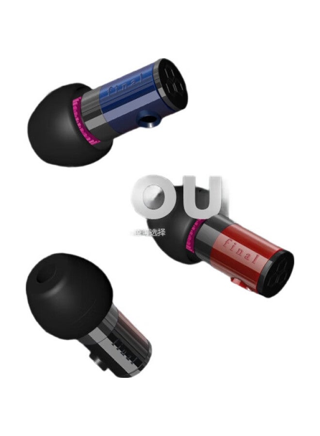 Final E1000 Portable In-Ear Headphones, Lossless Music Earphones, Trendy Earphones, Black - Image 2
