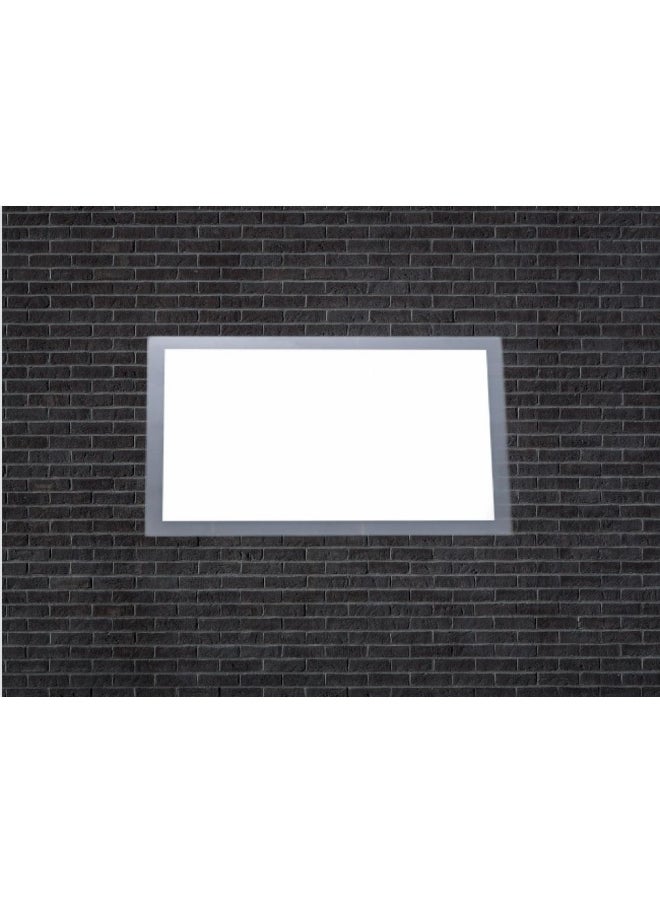 DANUBE HOME Mirror 1200 X 600 Mm - Hs16363 | Glass Mirror | Vanity Mirror Bathroom Mirror Wall Mounted For Toilet Bathroom Washroom Shower Room - Mirror  - Image 2