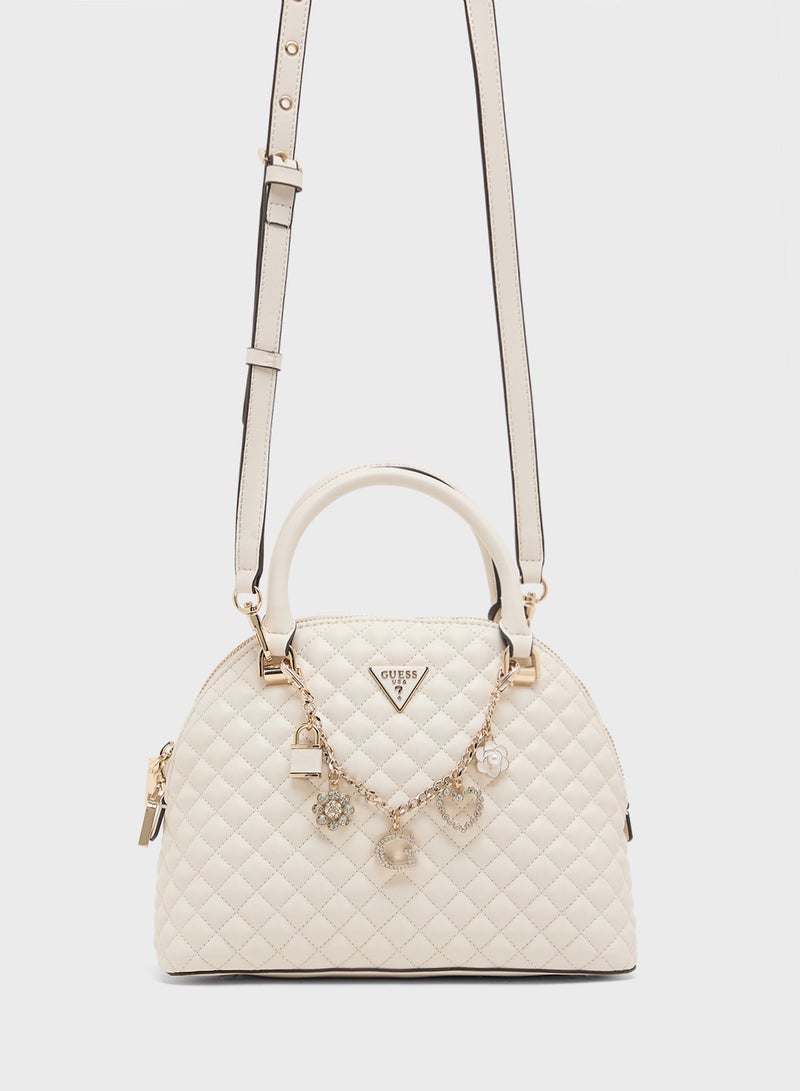 GUESS Everlee Dome Satchel  - Image 1