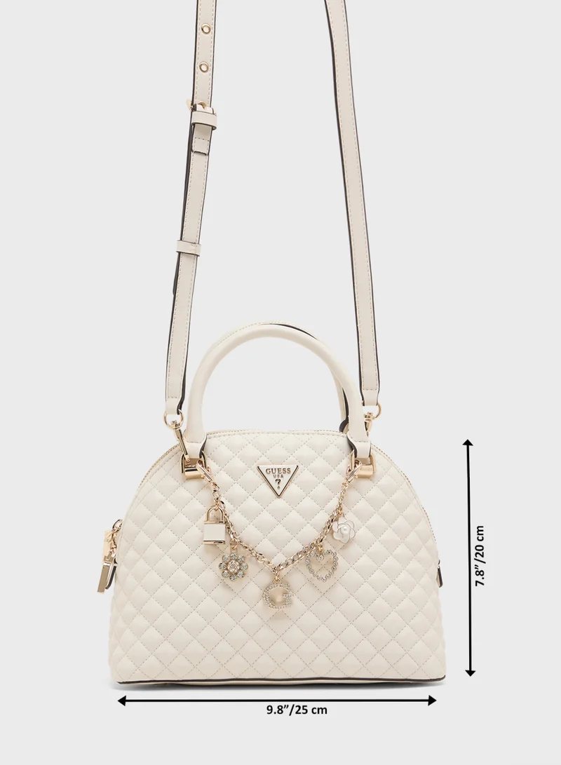 GUESS Everlee Dome Satchel