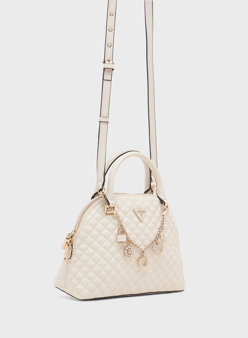 GUESS Everlee Dome Satchel  - Image 3