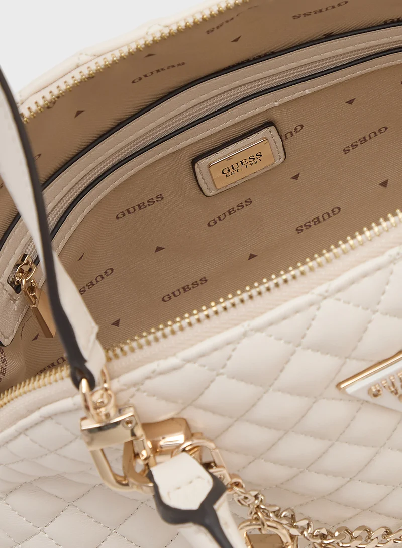 GUESS Everlee Dome Satchel