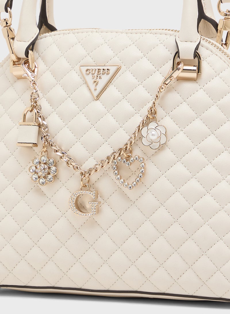 GUESS Everlee Dome Satchel  - Image 4