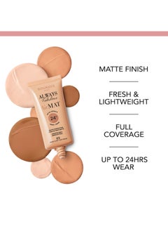 BOURJOIS PARIS Always Fabulous Air Mat Foundation - 005 - Golden Beige, 30ml  - Image 3
