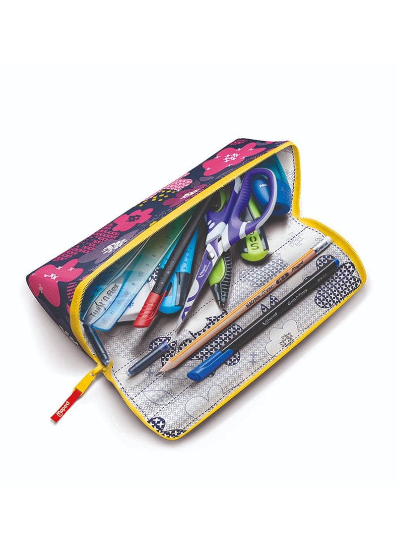 Maped Maped Pencil Case Pattern Pink  - Image 4