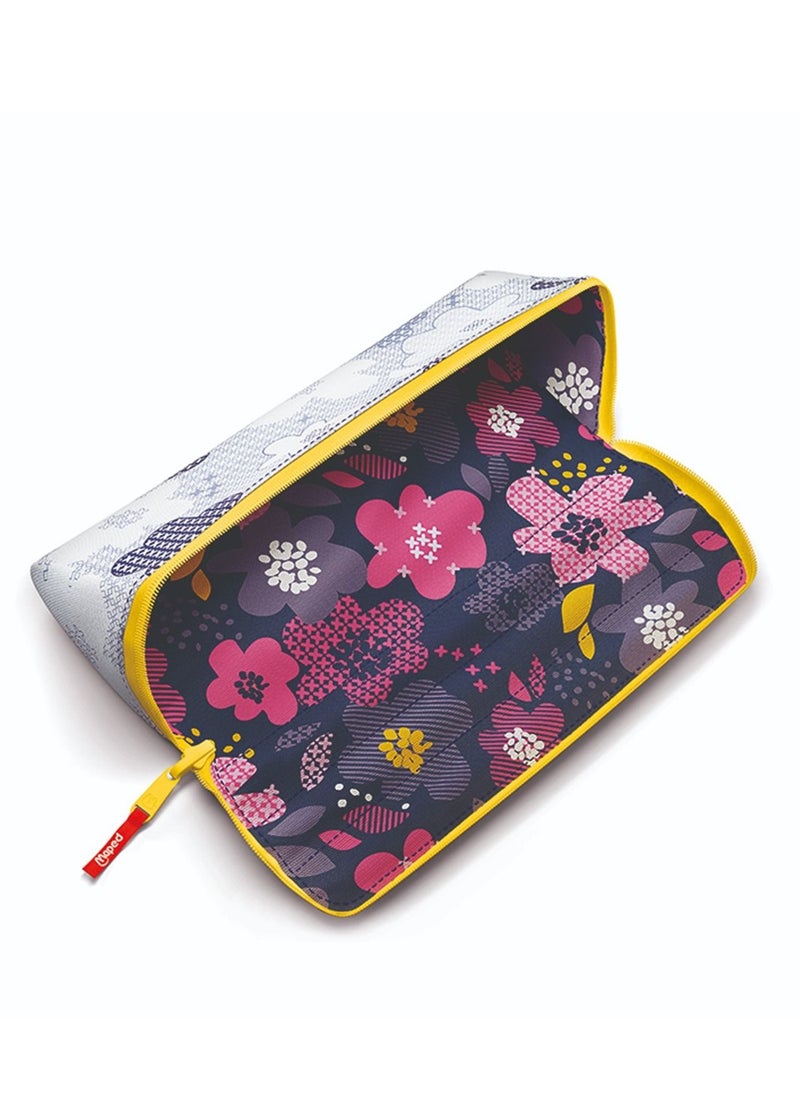 Maped Maped Pencil Case Pattern Pink  - Image 3