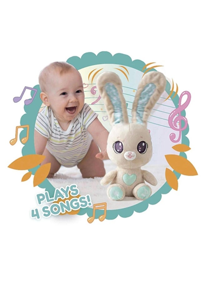IMC PeekaPets Cream Bunny Interactive Plush Toy (30 cm)  - Image 3